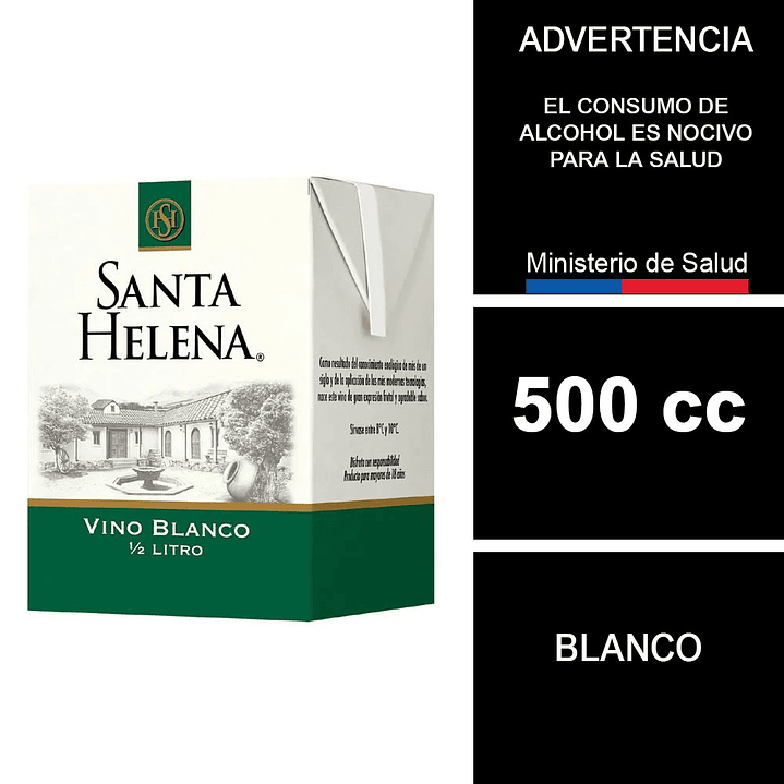 Santa Helena Blanco Caja 500 Cc 1