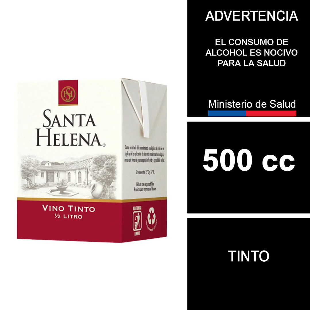 Vino Santa Helena Tinto Caja 500 Cc 1
