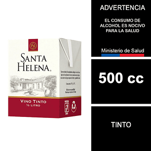 Vino Santa Helena Tinto Caja 500 Cc