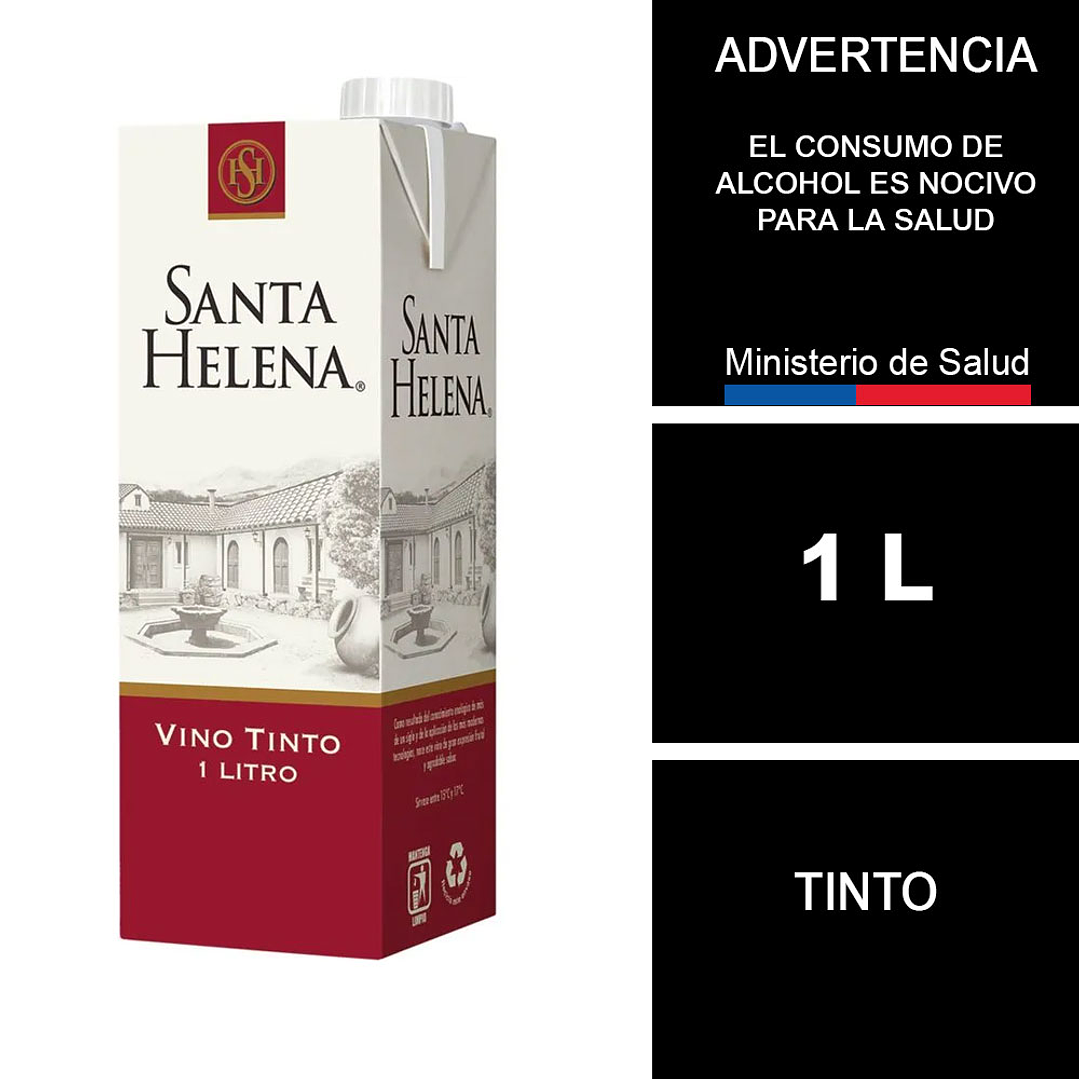 Vino Santa Helena Tinto Caja 1 L 1