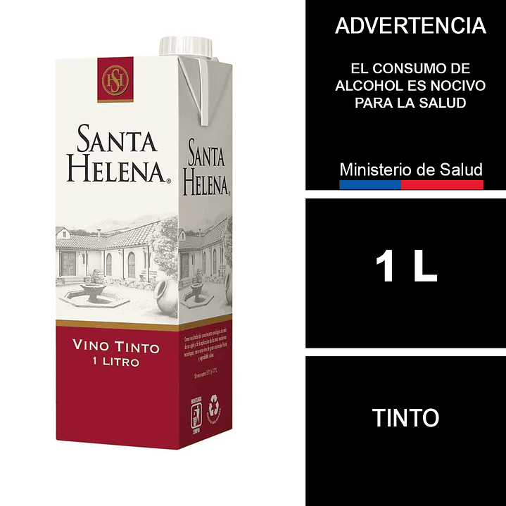 Vino Santa Helena Tinto Caja 1 L 1