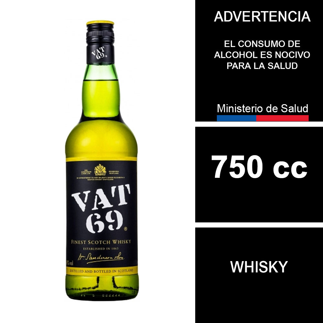 Whisky Vat 69 750 cc 1