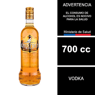 Vodka Eristoff Gold 700cc