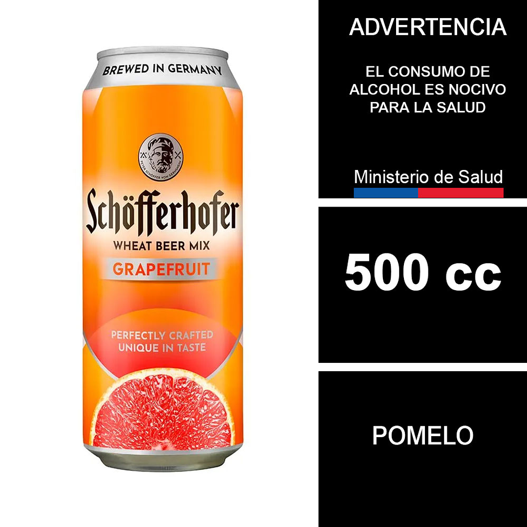 Schöfferhofer Pomelo Lata 500 cc 1