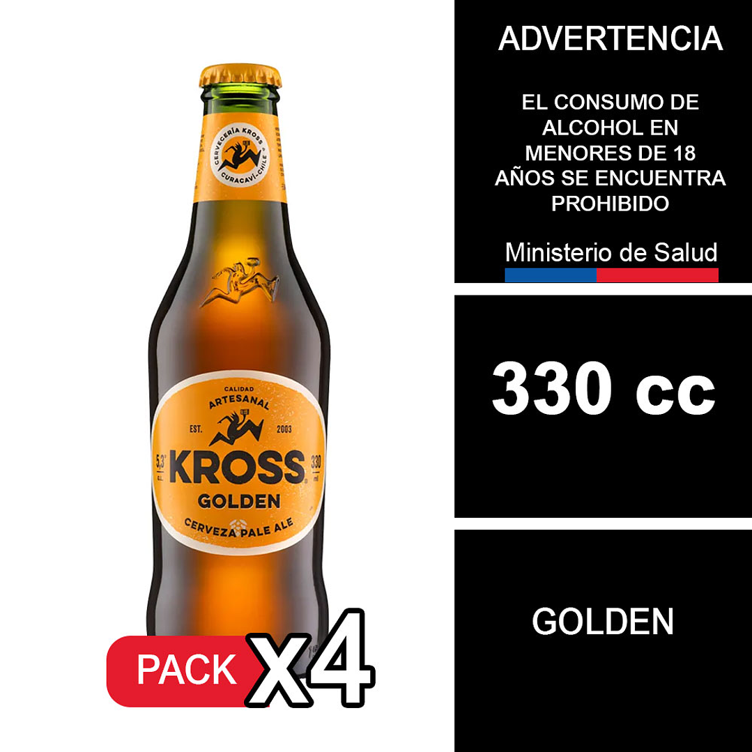 X4 Kross Golden 330 cc 1