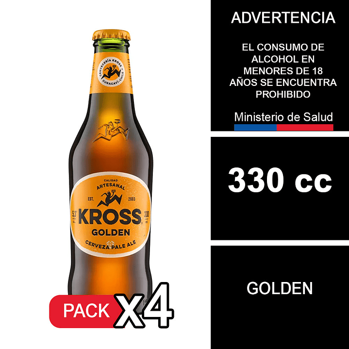 X4 Kross Golden 330 cc 1