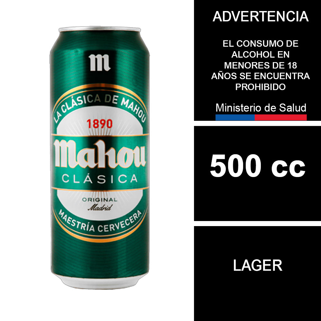 Mahou Clásica 500 cc 1