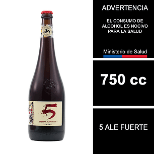 Kross 5 Aniversario Amber Ale 750 cc