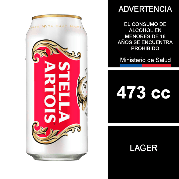 Stella Artois 473 cc 1