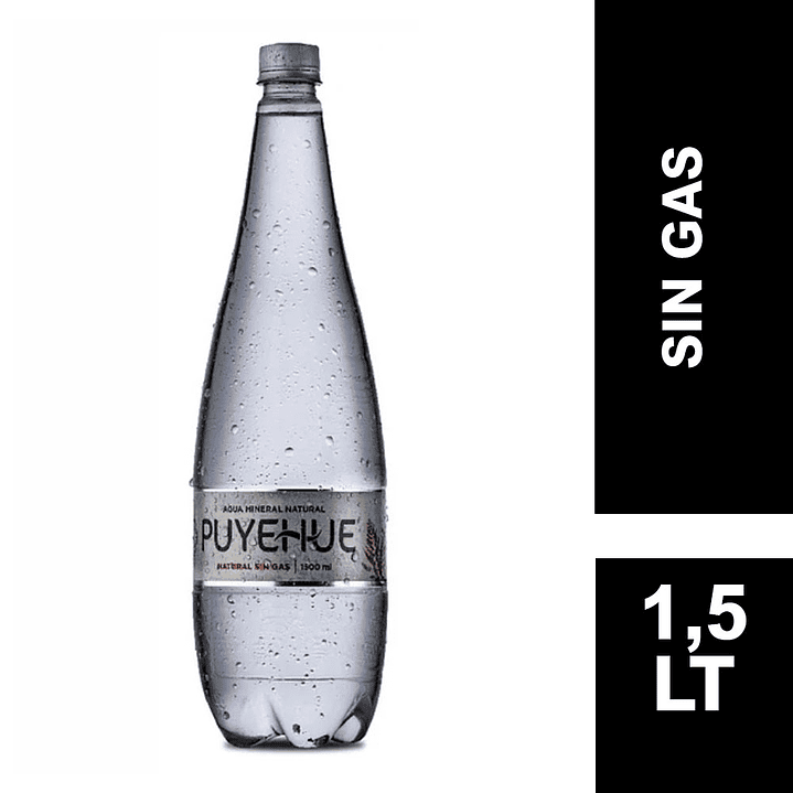 Agua Mineral Puyehue Sin Gas 1,5 L 1