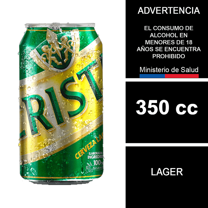 Cristal Lata 350 Cc 1