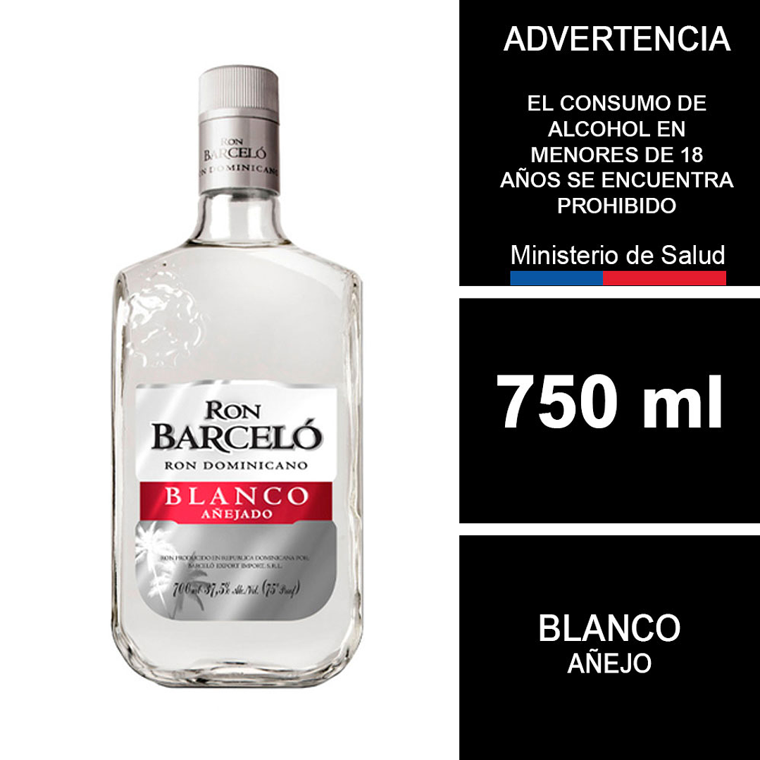Ron Barceló Blanco 750 cc 1