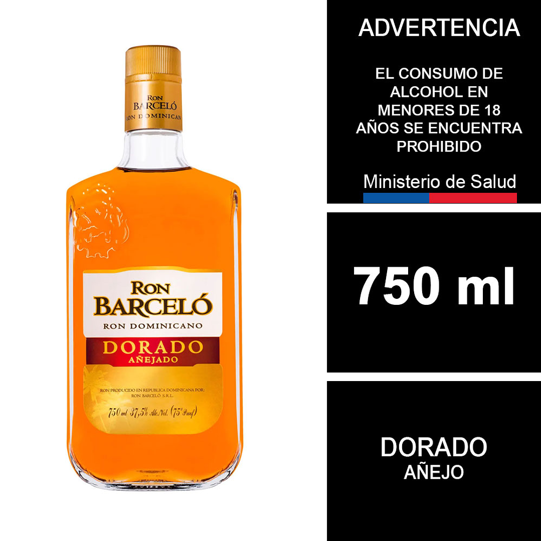 Ron Barceló Dorado 750 cc 1