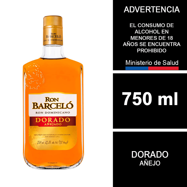 Ron Barceló Dorado 750 cc 1