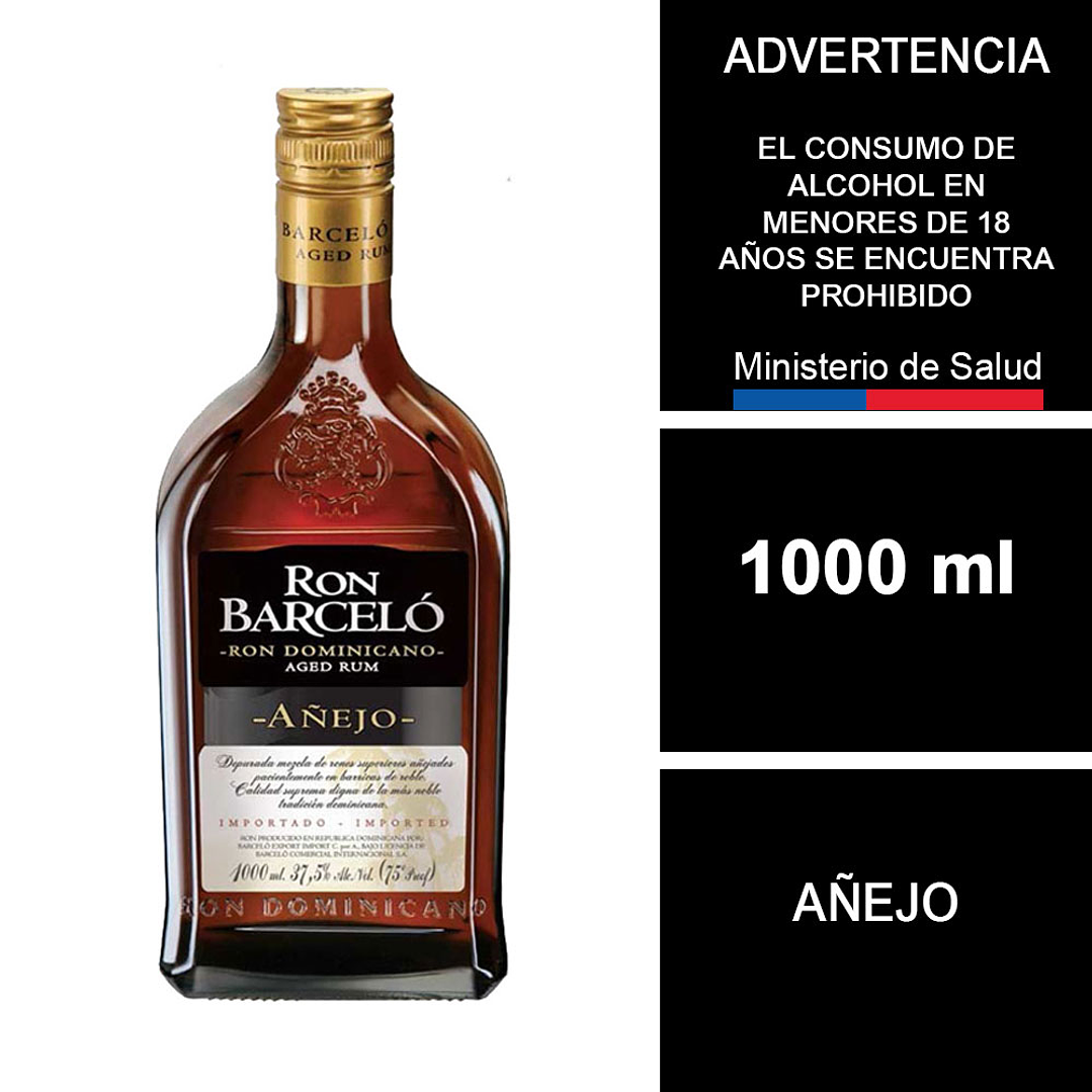 Ron Barceló Añejo 1000 cc 1