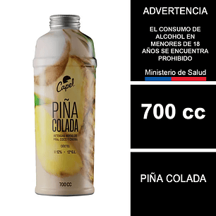 Cóctel Capel Piña Colada 700 cc