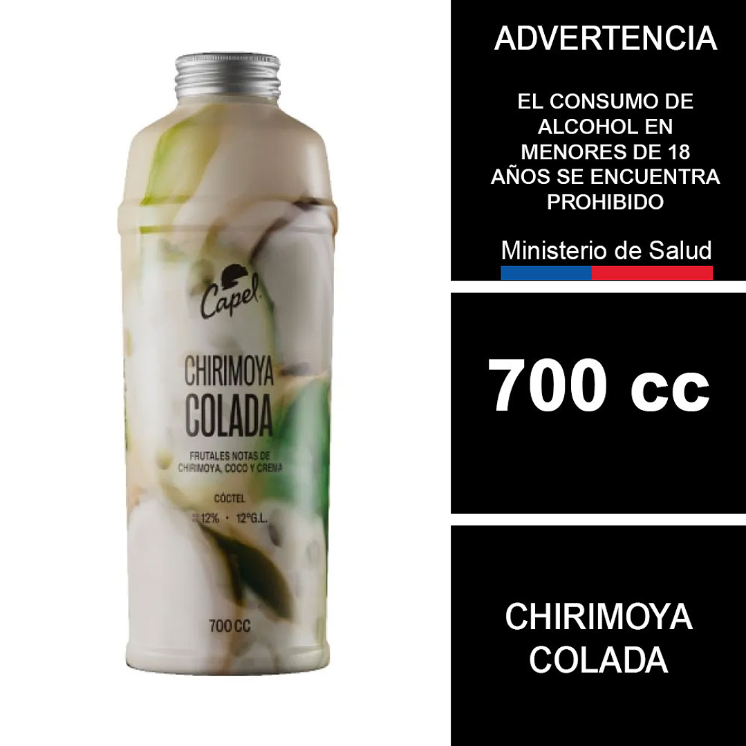 Cóctel Capel Chirimoya Colada 700 Cc 1