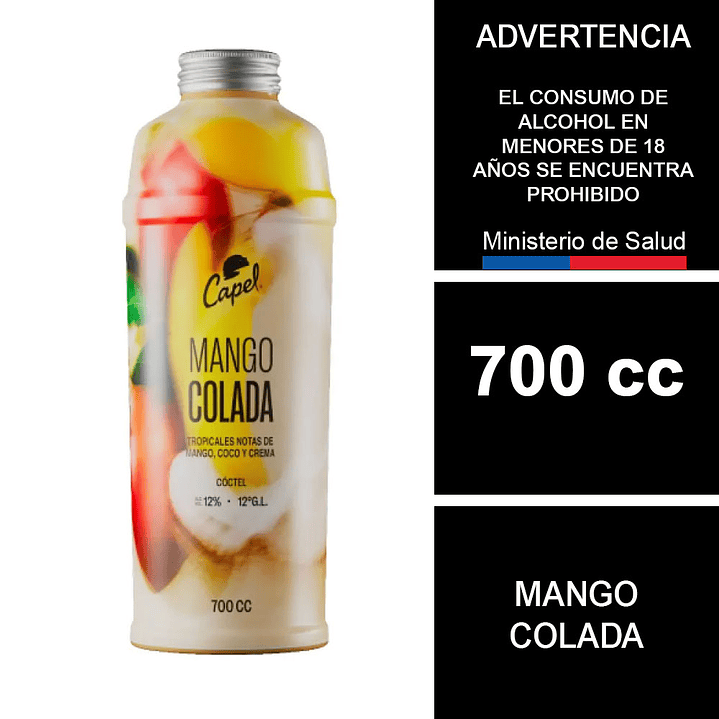 Cóctel Capel Mango Colada 700 cc 1