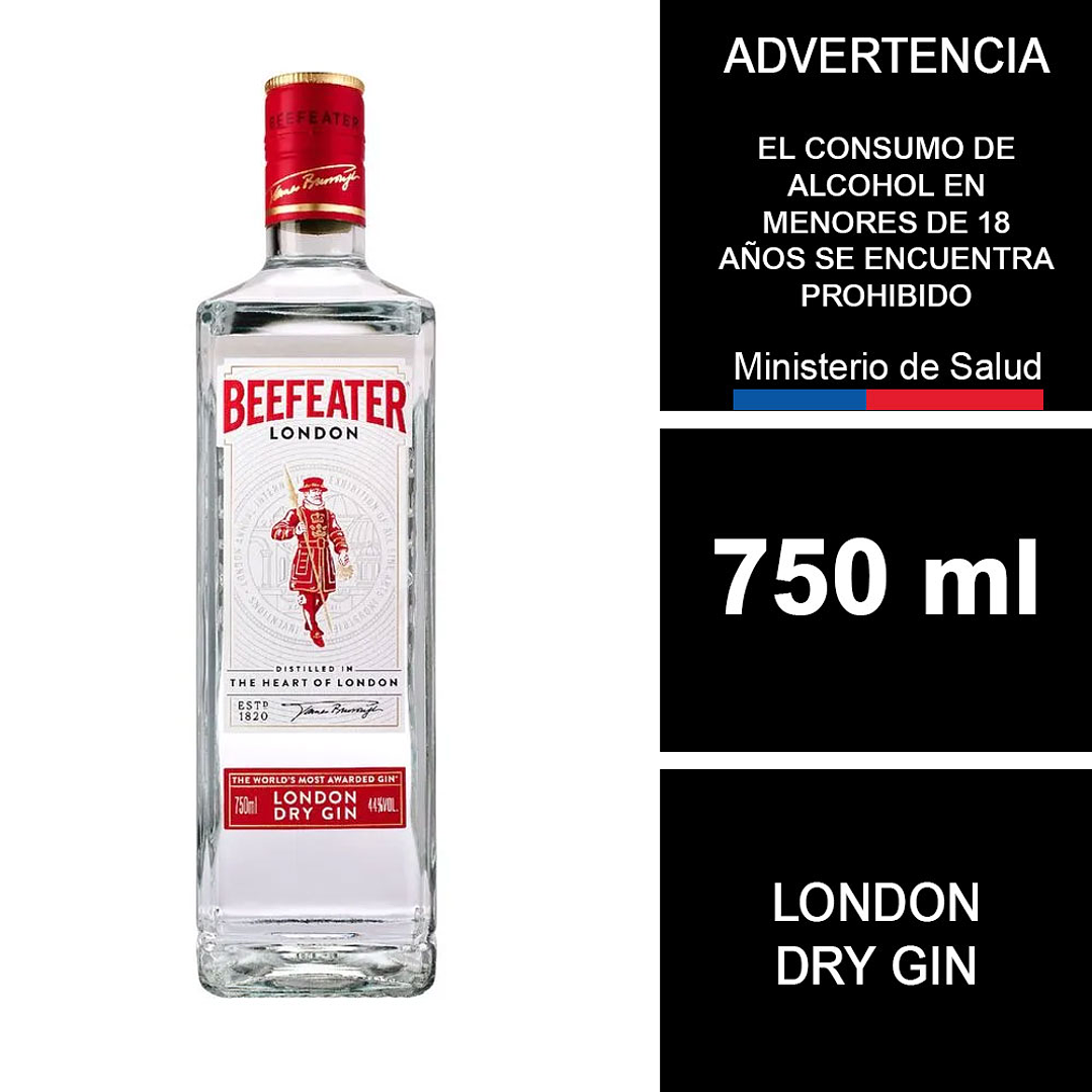 Gin Beefeater London Dry 750 cc 1