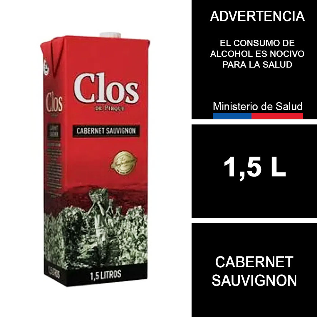 Vino Clos De Pirque Cabernet Sauvignon 1,5 L  1