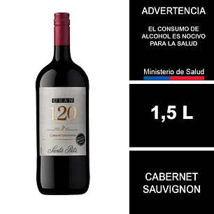 Vino Gran 120 Santa Rita Cabernet Sauvignon 1,5 L 