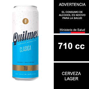 Cerveza Quilmes lata 710 cc