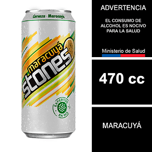 Maracuya Stones Lata 470 cc