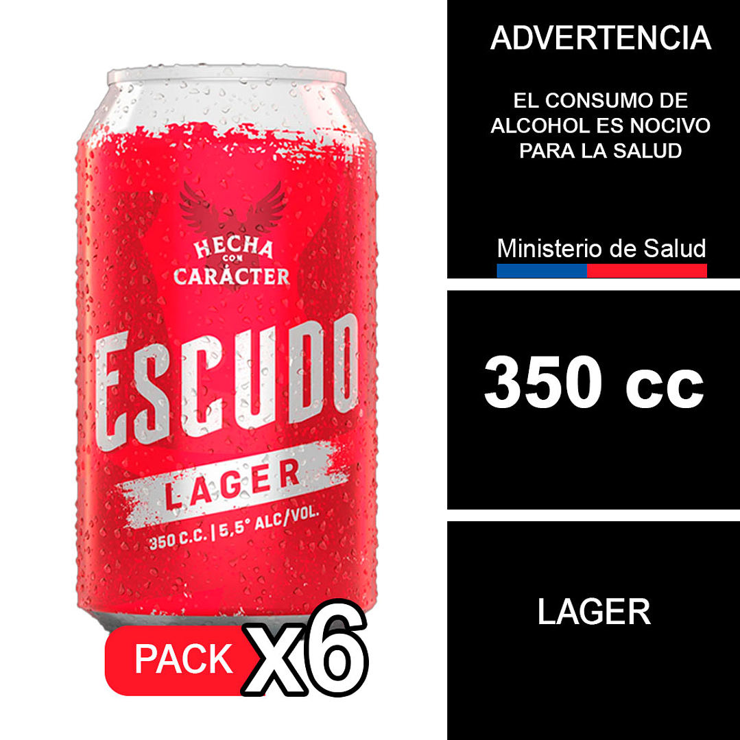 X6 Escudo Lata 350 cc 1