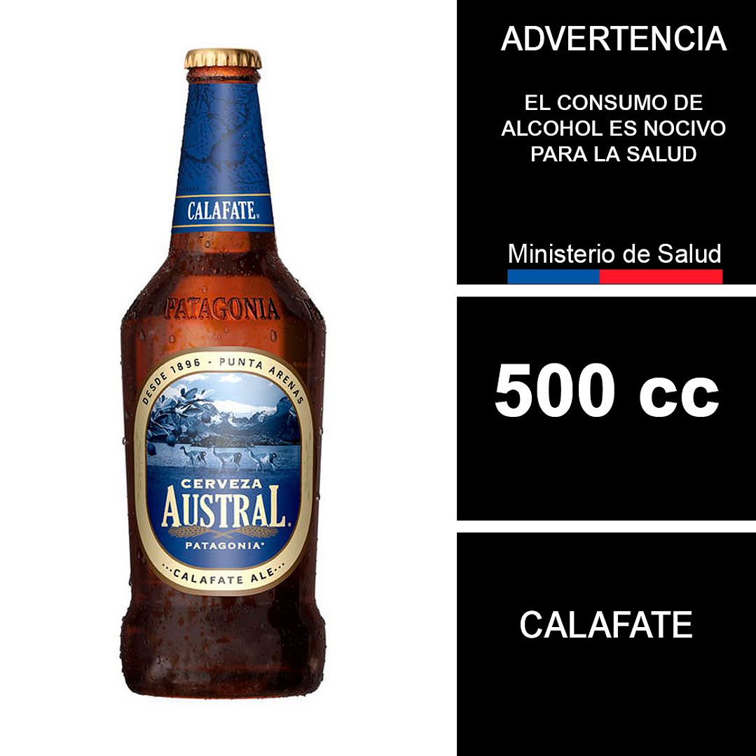 Austral Calafate Botella 500 cc 1