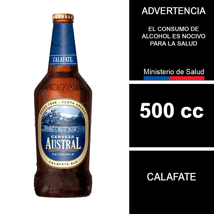 Austral Calafate Botella 500 cc 1