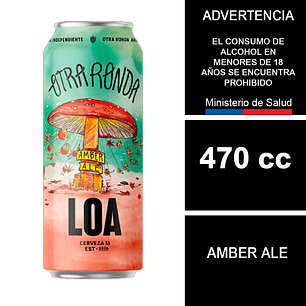  Cerveza Loa Otra Ronda Amber Ale 470cc