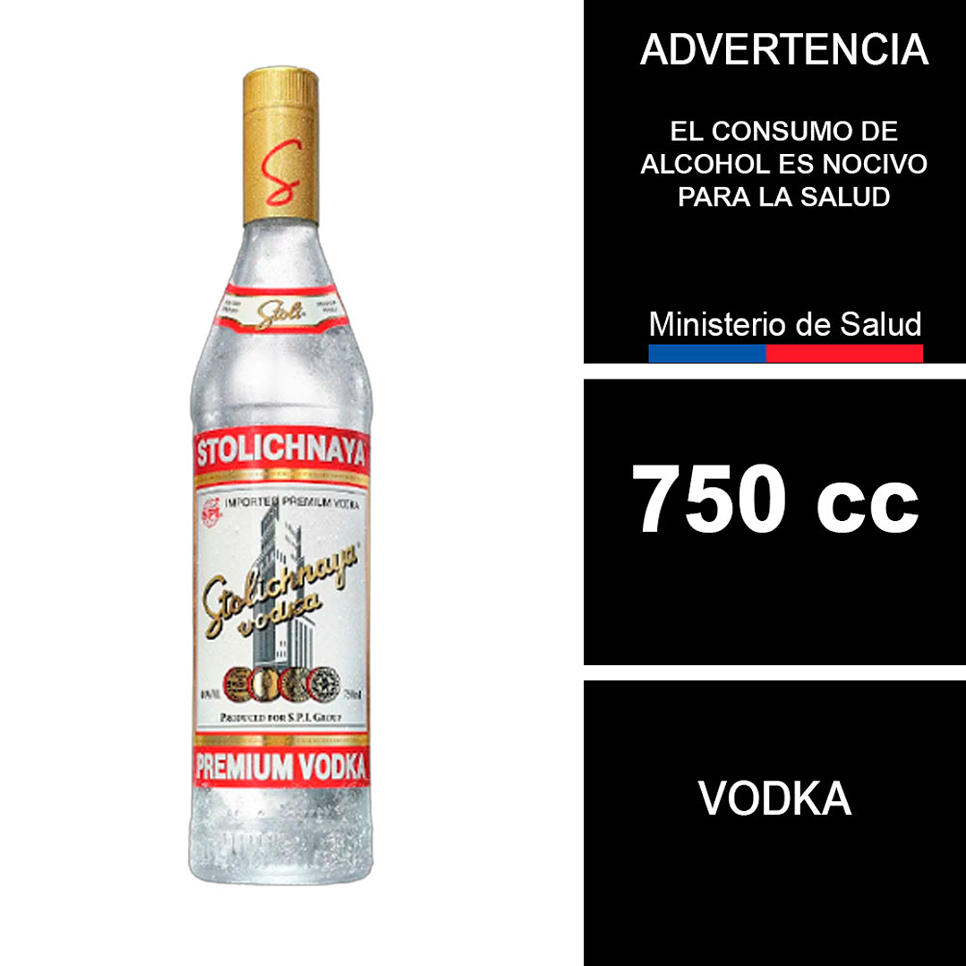Vodka Stolichnaya 750 cc 1