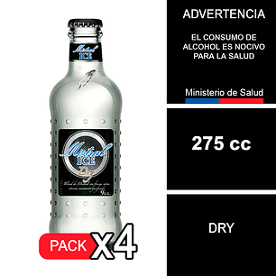 X4 Cóctel Mistral Ice Dry 9° Botella 275cc