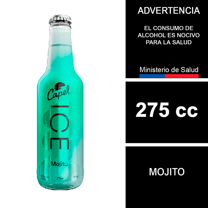 Cóctel Capel Ice Mojito 275cc 1