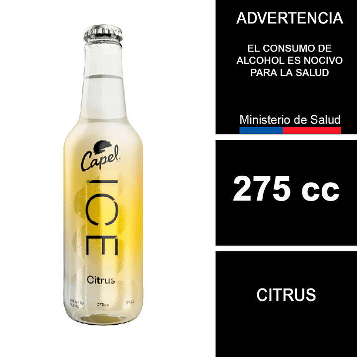 Cóctel Capel Ice Citrus 275cc 1