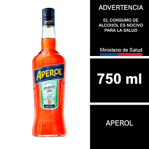 Licor Aperitivo Aperol 750cc