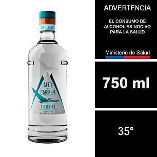 Pisco Alto Del Carmen Triple Filtrado 40° 750 cc