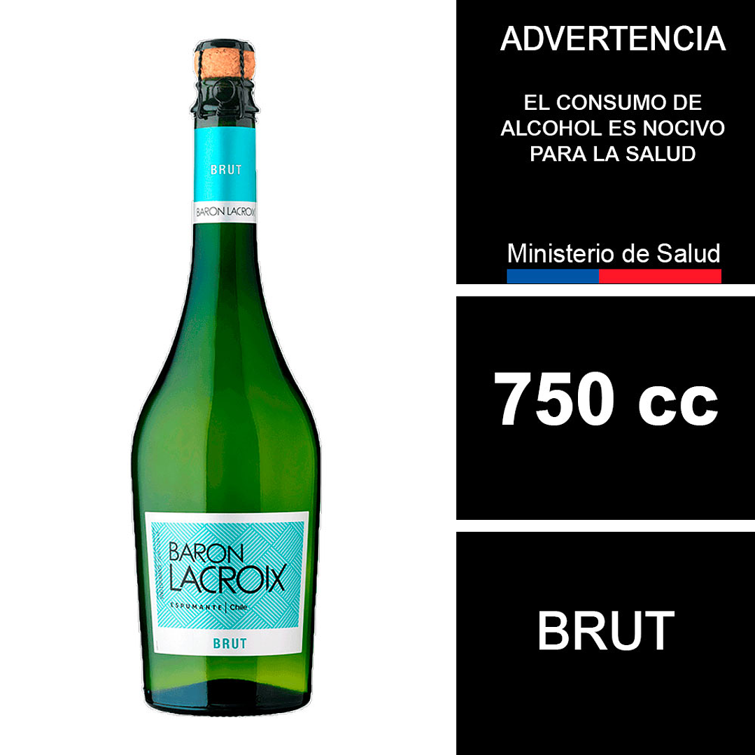 Espumante Undurraga Baron Lacroix Brut 750cc 1
