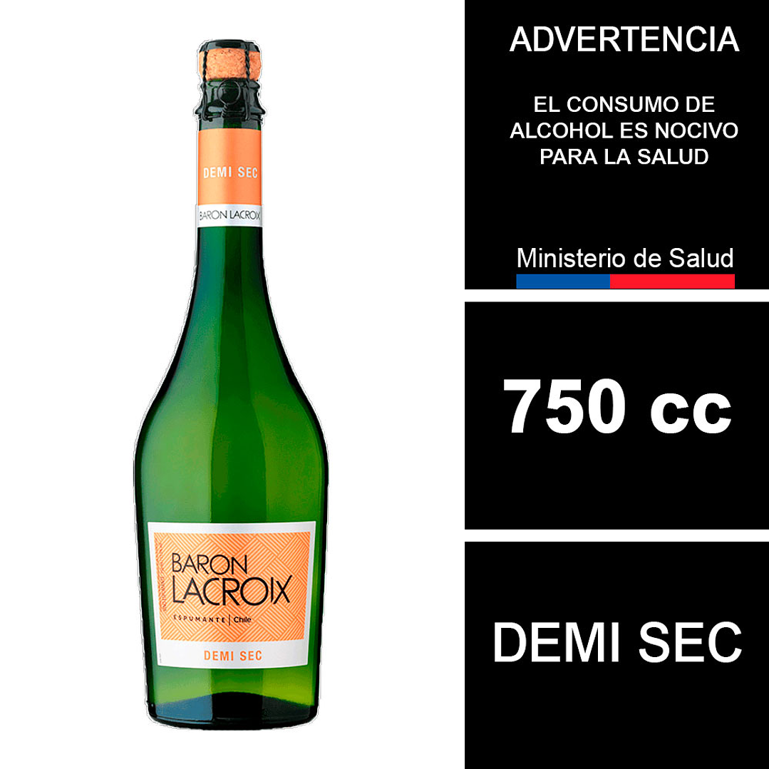 Espumante Undurraga Baron Lacroix Demisec 750 cc 1
