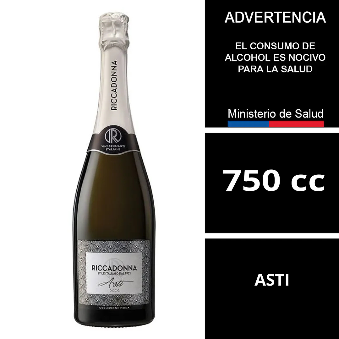 Espumante Riccadonna Asti 750cc 1