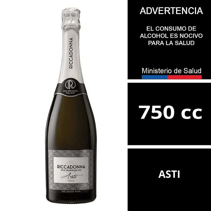 Espumante Riccadonna Asti 750cc 1