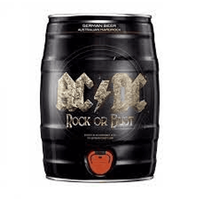 Cerveza AC / DC Barril de 5 LITROS