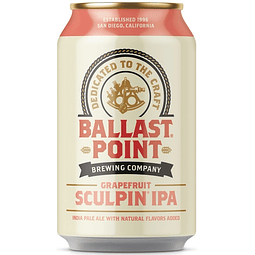 Ballast Point Grapefruit Sculpin 355cc
