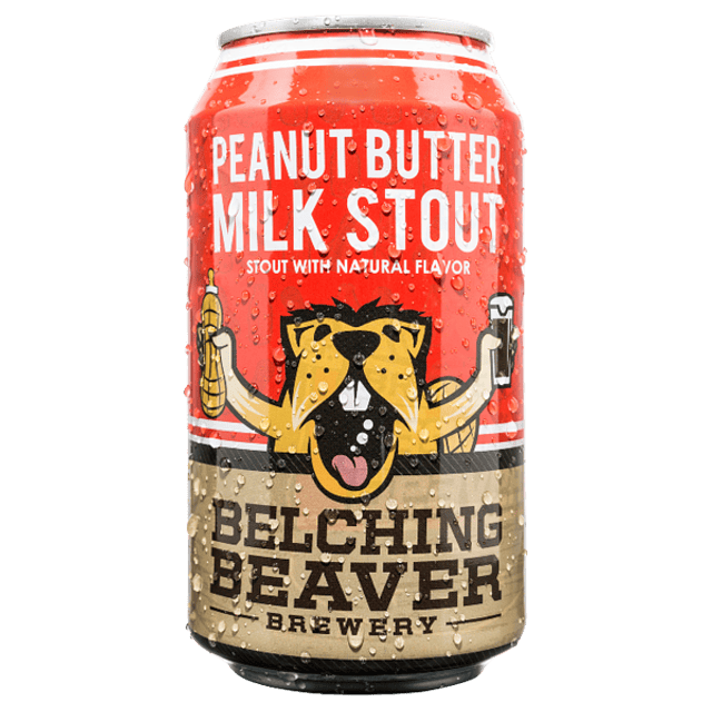 Belching Beaver Peanut Butter Milk Stout 355cc