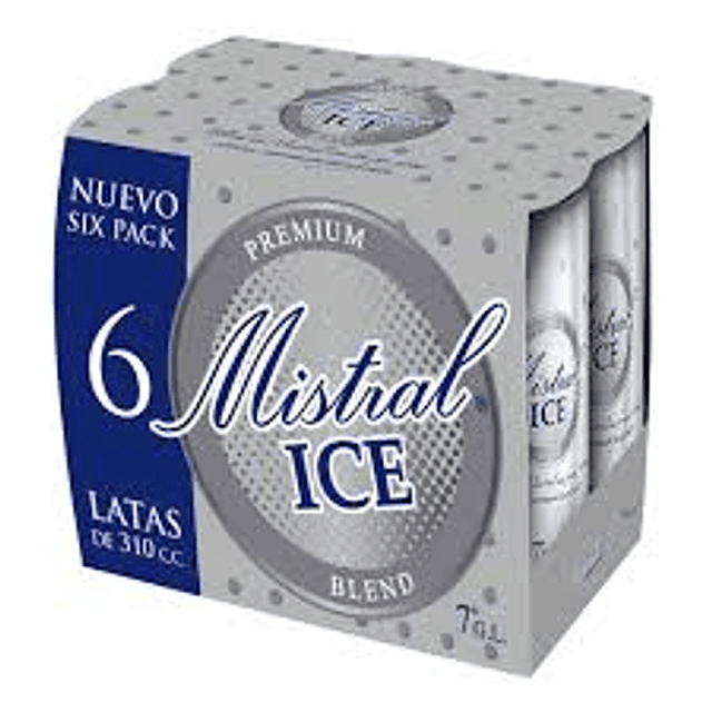 MISTRAL ICE BLEND X6 latas de 310 cc