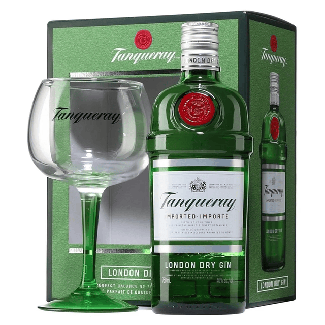 Pack Gin Tanqueray 750cc + Copa