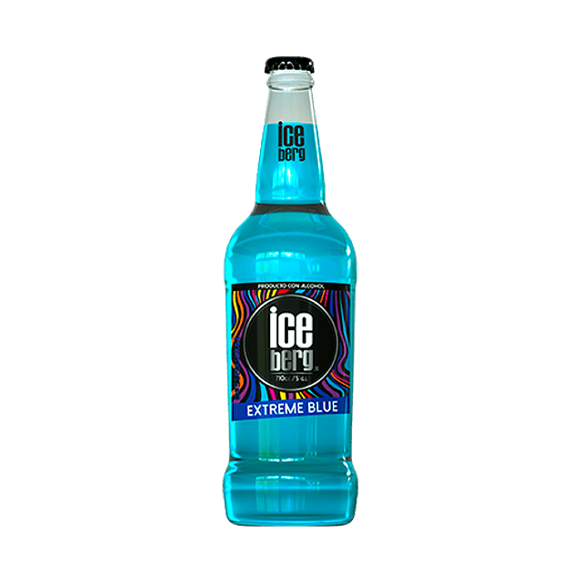 Cóctel Ice Extreme Blue 5° botella 710 cc