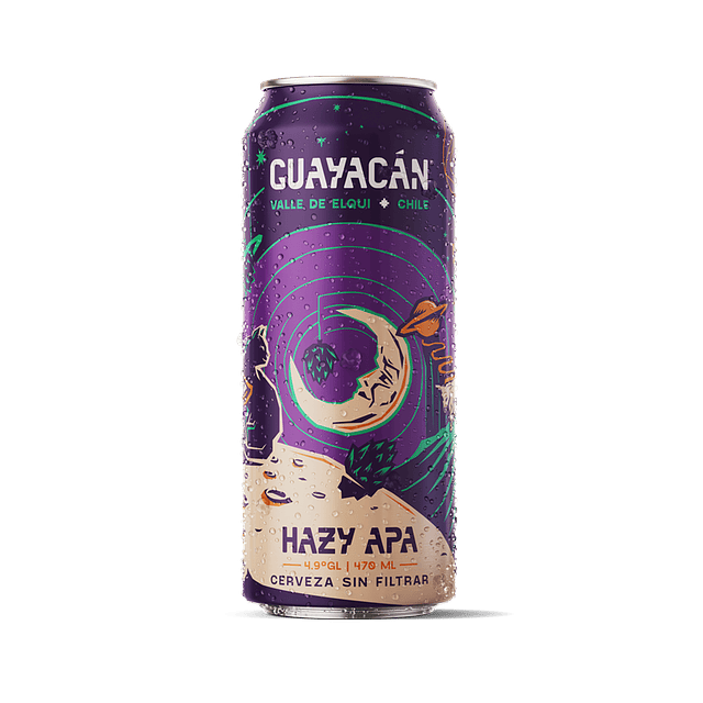 CERVEZA HAZY APA LATA 470CC