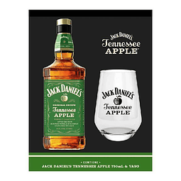 Jack Daniels Apple 750cc + 1 vaso orginal