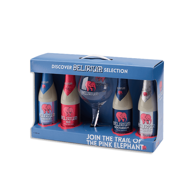 Pack Delirium Selection + Copa Trompa 500cc